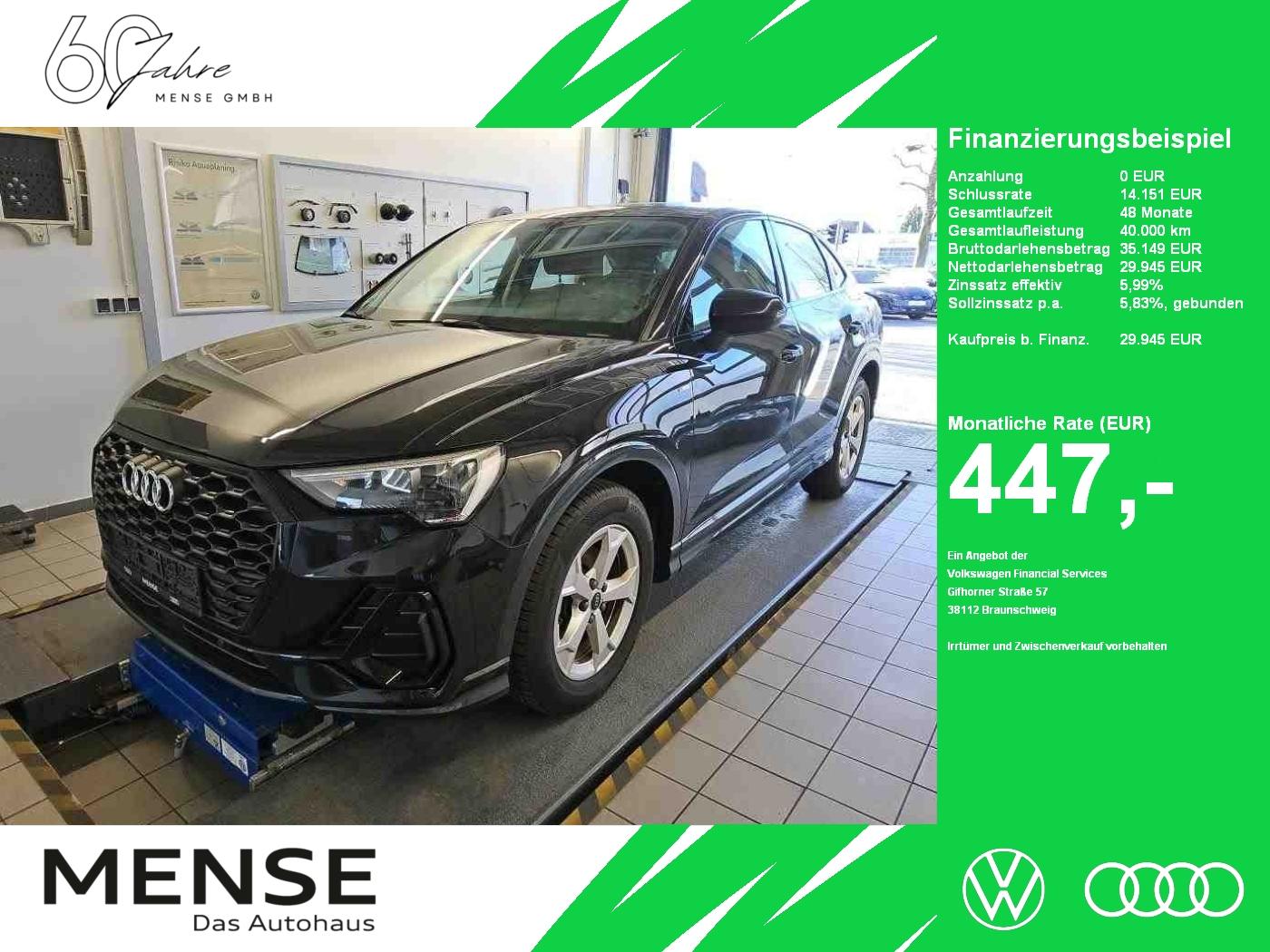 Audi Q3 Sportback 35 TFSI S line S tronic CarPlay|ACC