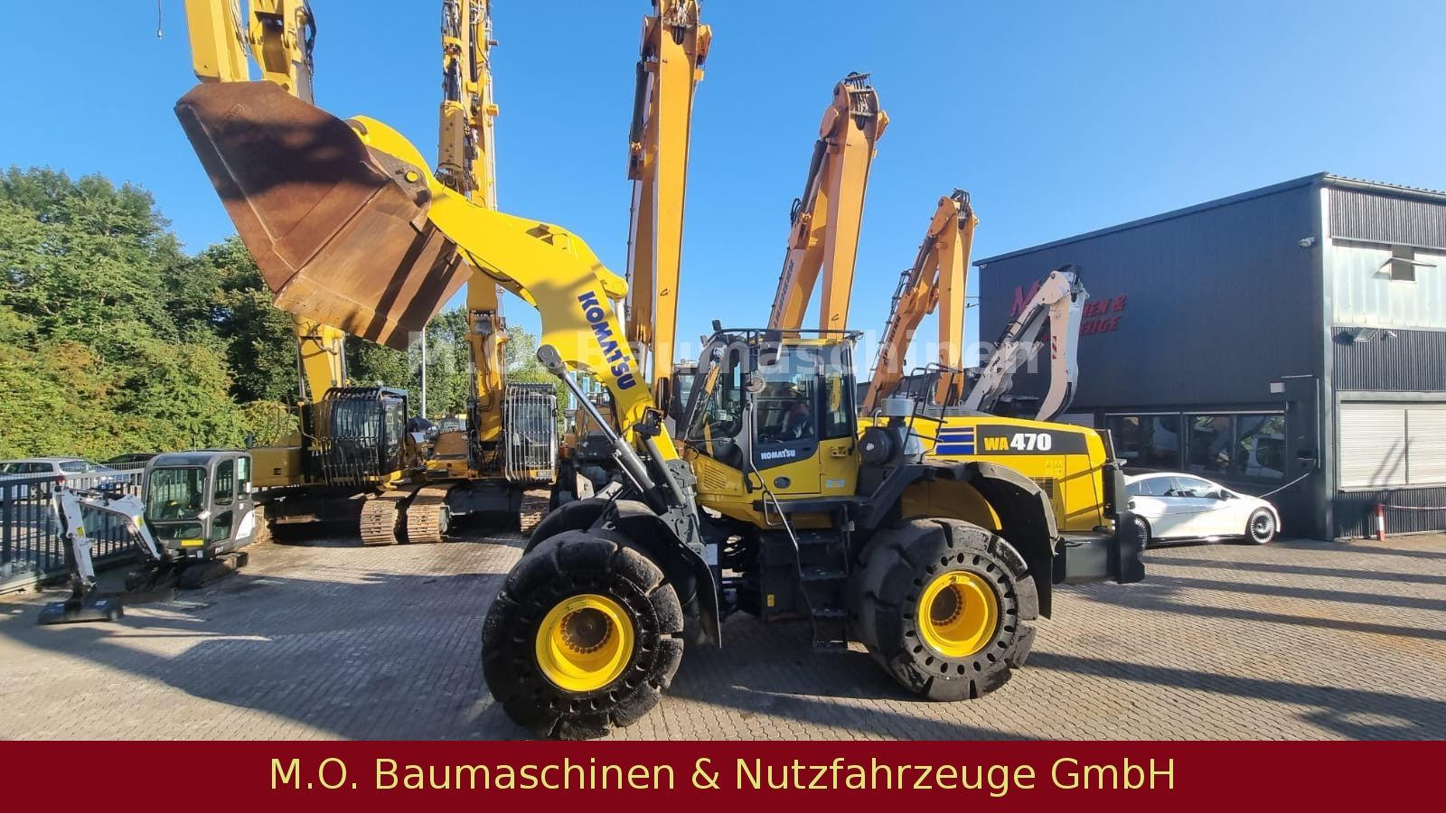 Fahrzeugabbildung Komatsu WA 470-8 / ZSA / Waage / AC/