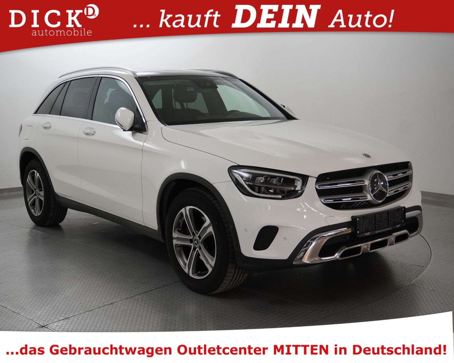 Fahrzeugabbildung Mercedes-Benz GLC 200d 4M Sport LEDER+PANO+KAM+ACC+LED+NAV+KEY