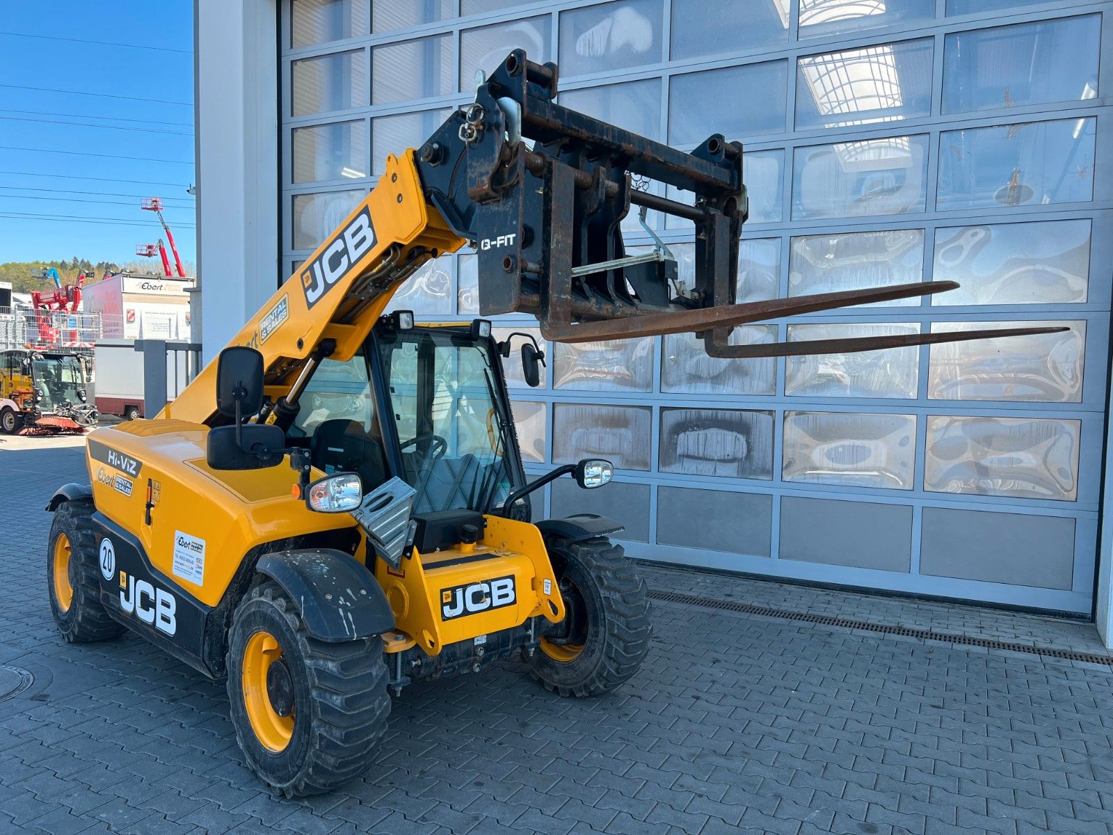 Fahrzeugabbildung JCB 525-60 Teleskop / nur 716h! / 2022 / Gabel