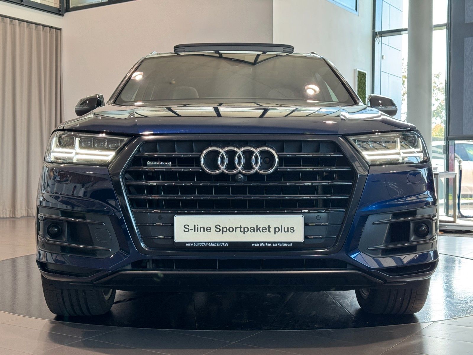 Audi Q7 50TDI S-line Matrix Luft Sthz HUD AHK ACC 7S foto 25