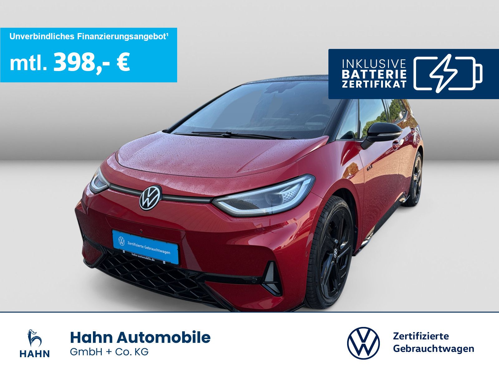 VW ID.3 GTX Wärmep AR-HuD 360° Pano H&amp;K DCC Matrix