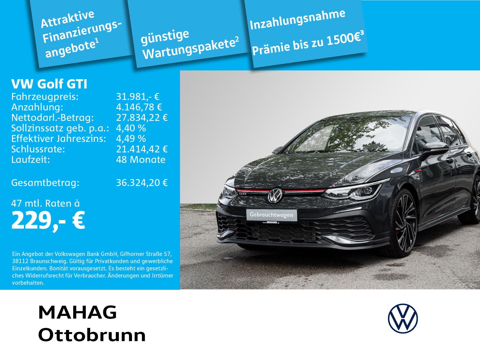 Volkswagen Golf VIII GTI Clubsport 2.0 TSI LED+ Navi ParkPi