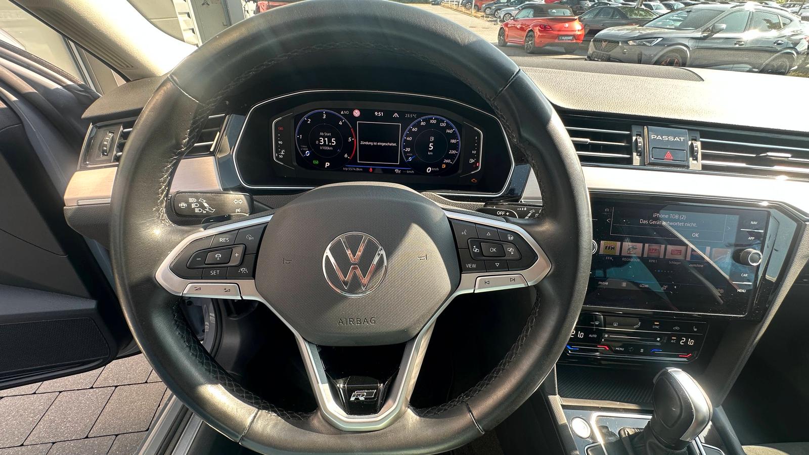 Volkswagen Passat 2.0 TDI R Line AHK STHZ VIRT 18", миниатюра 20