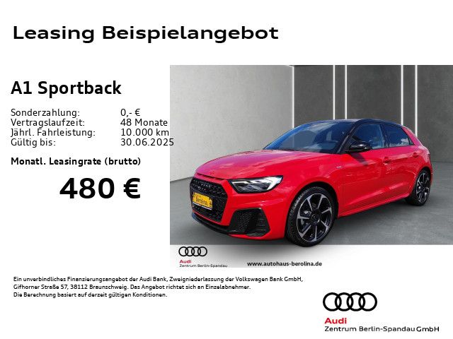 AUDI A1 Sportback 35 TFSI S line S tronic *R-CAM*SHZ*