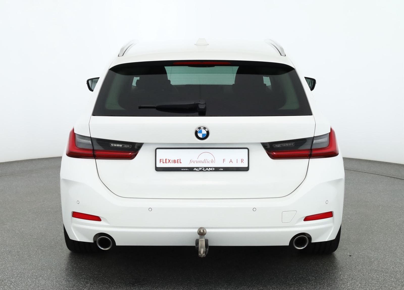 BMW 3 Series i Touring LED Navi Teilleder AHK Totwinkel, миниатюра 4