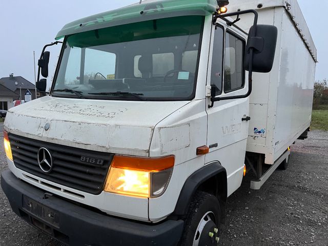 Mercedes-Benz Vario 816 d Koffer,Ladebordwand,1.Hand!