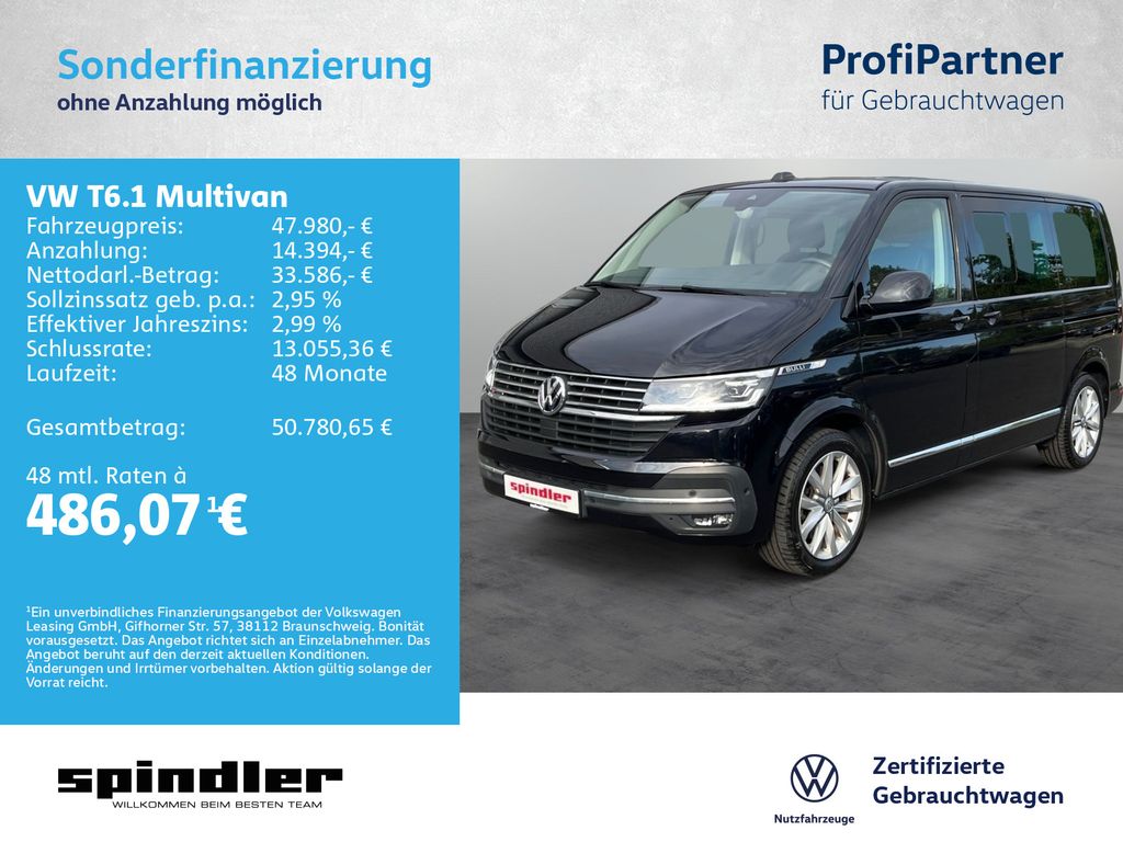 Volkswagen T6.1 Multivan Highline 4M DSG/ Standh, Navi, LED