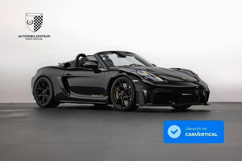 Porsche 718 Spyder RS Carbon/Lift/Sportabgasanlage/78km