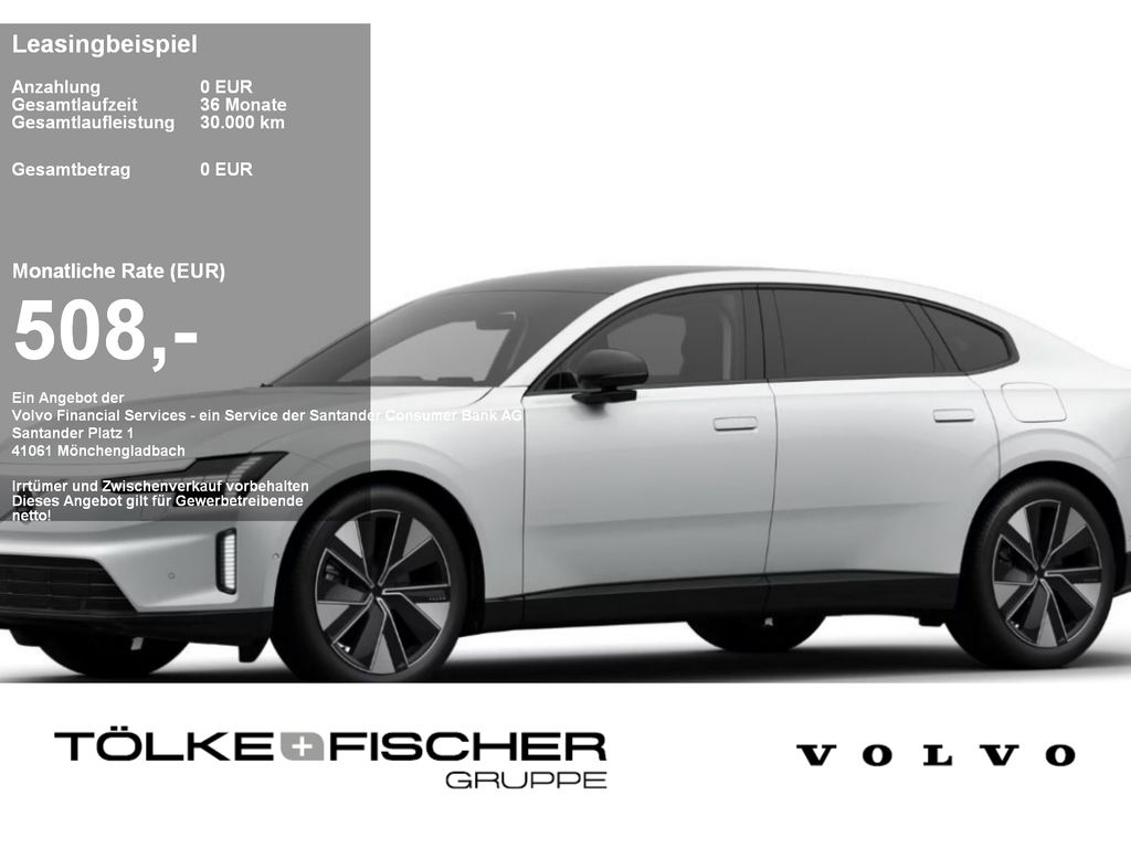 Abbildung Leasingangebot Volvo ES90 Single Motor Extended Plus Gewerbespezial!