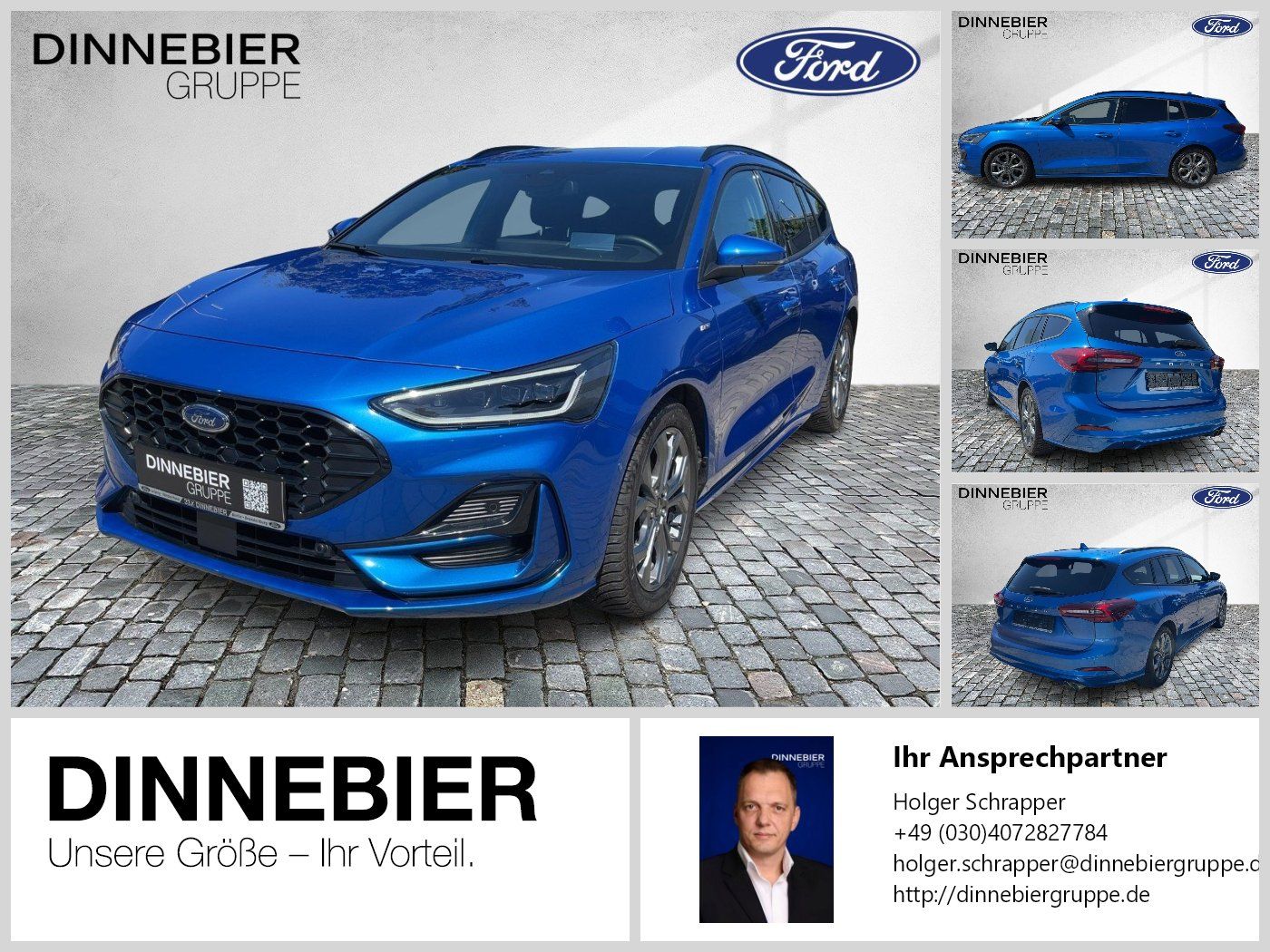 Ford FOCUS ST-Line X LED+AHK+Kamera+Winterpaket