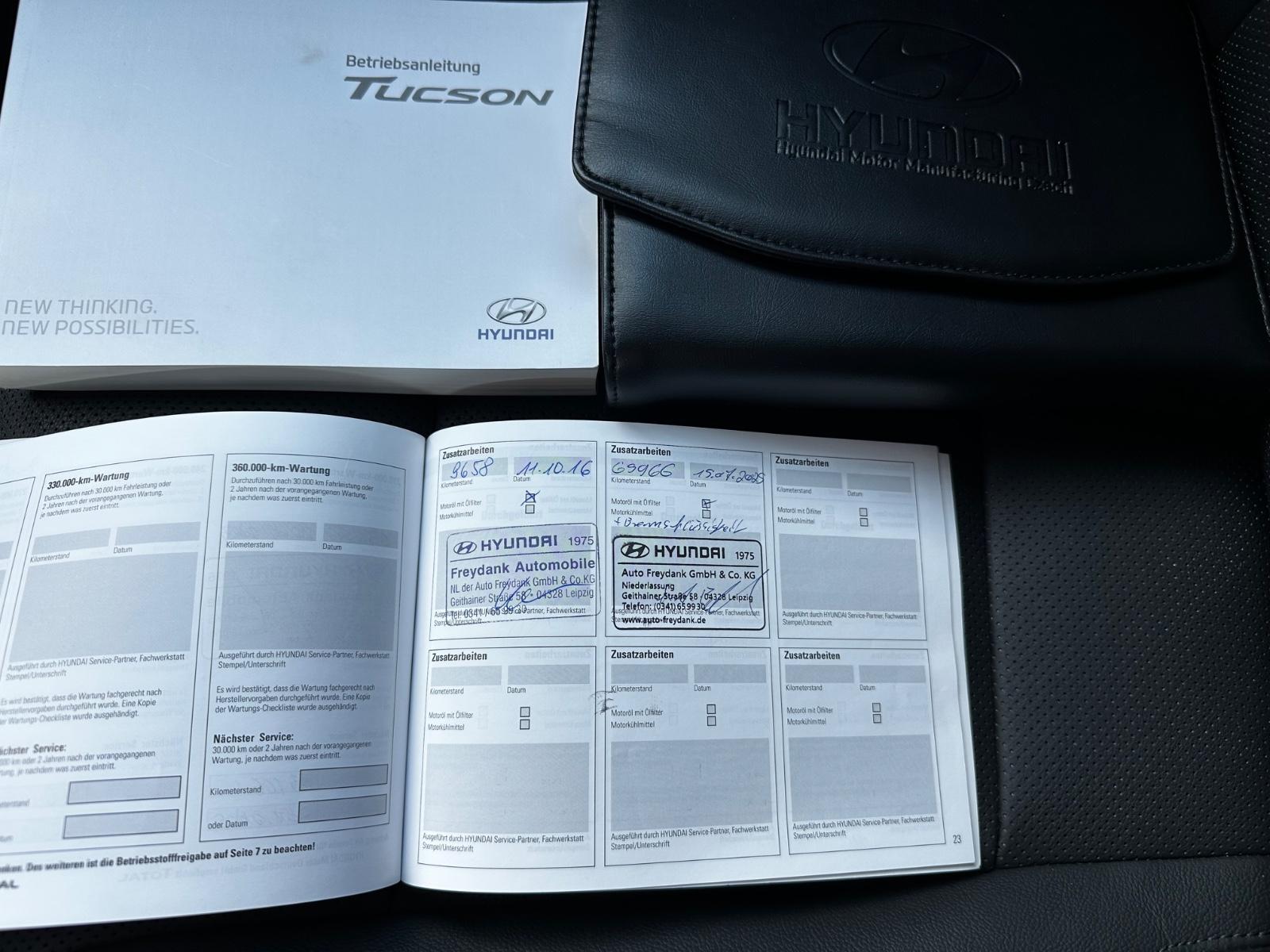 Hyundai Tucson Premium 4WD "LEDER"NAVI"SHZ"LHZ"DAB"
