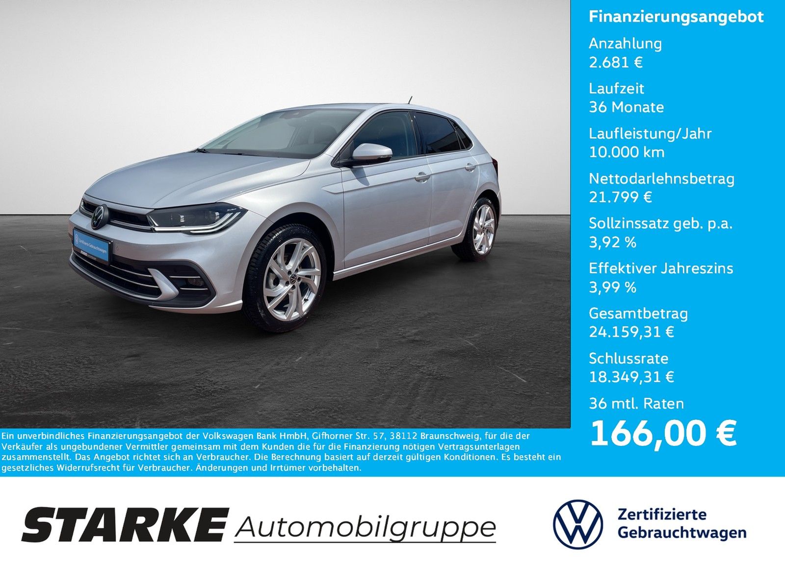 Volkswagen Polo 1.0 TSI DSG Style AHK Navi LED Kamera PDC foto 1