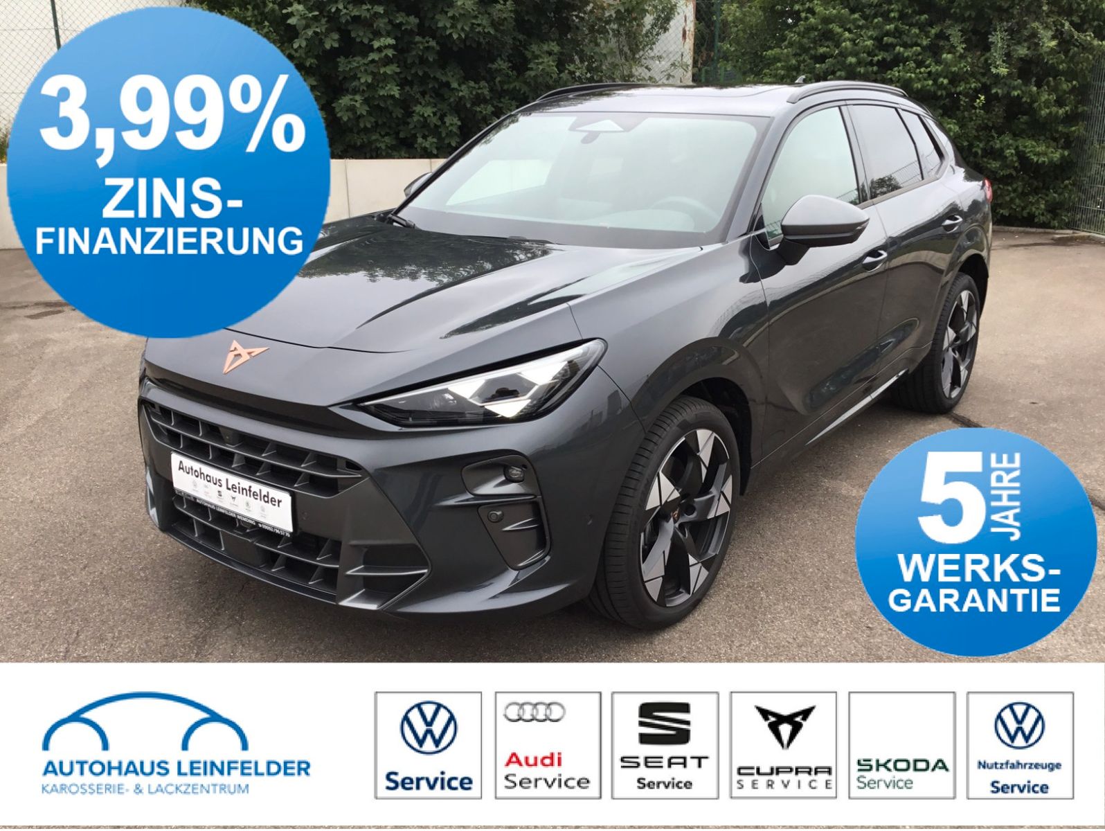 Fahrzeugabbildung CUPRA Terramar 2.0 TSI DSG 4Drive+Matrix+AHK+Pano+360°