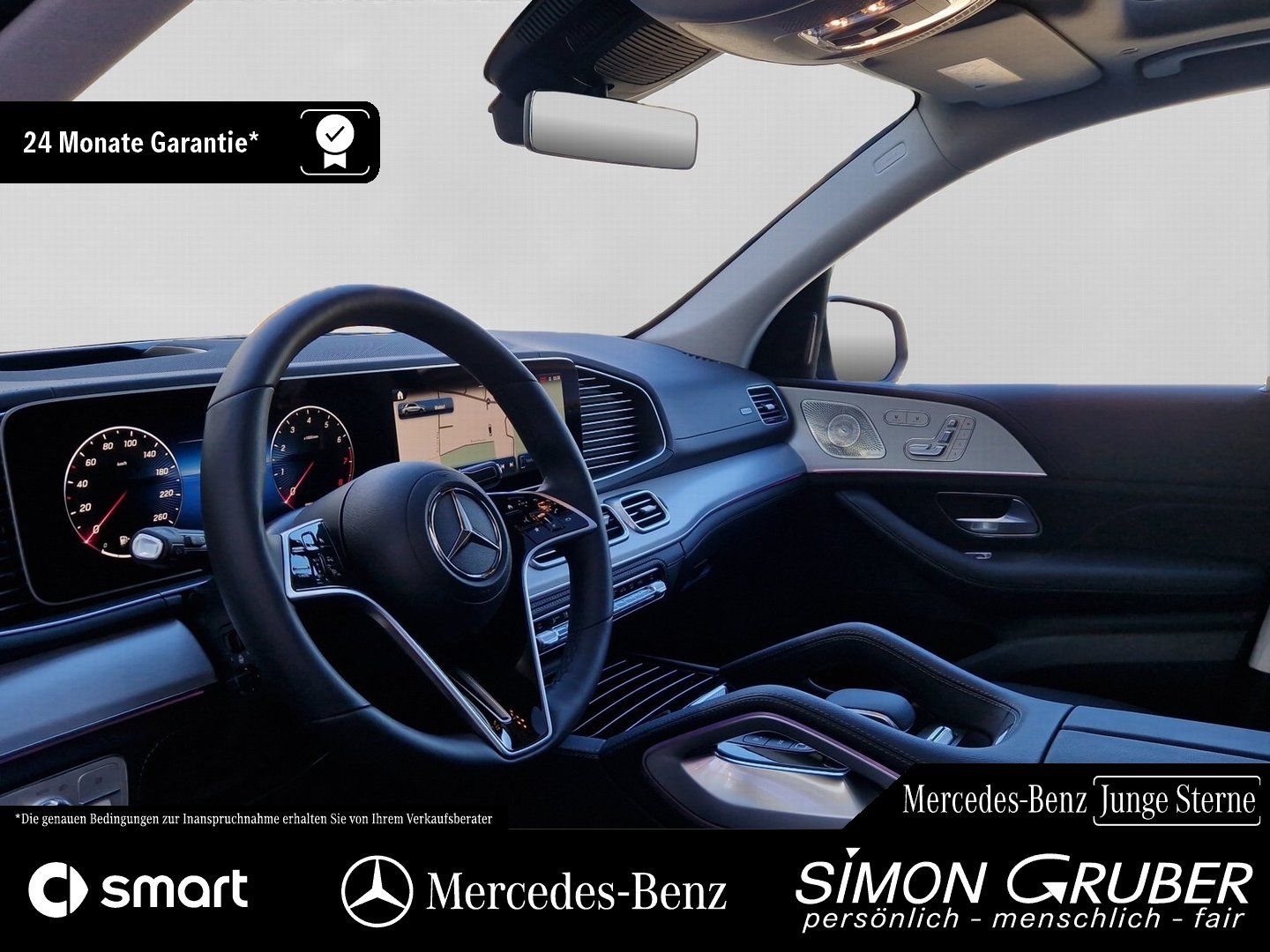 Fahrzeugabbildung Mercedes-Benz GLE 580 4M Pano Airmatic Sitzklima HUD Burm AHK