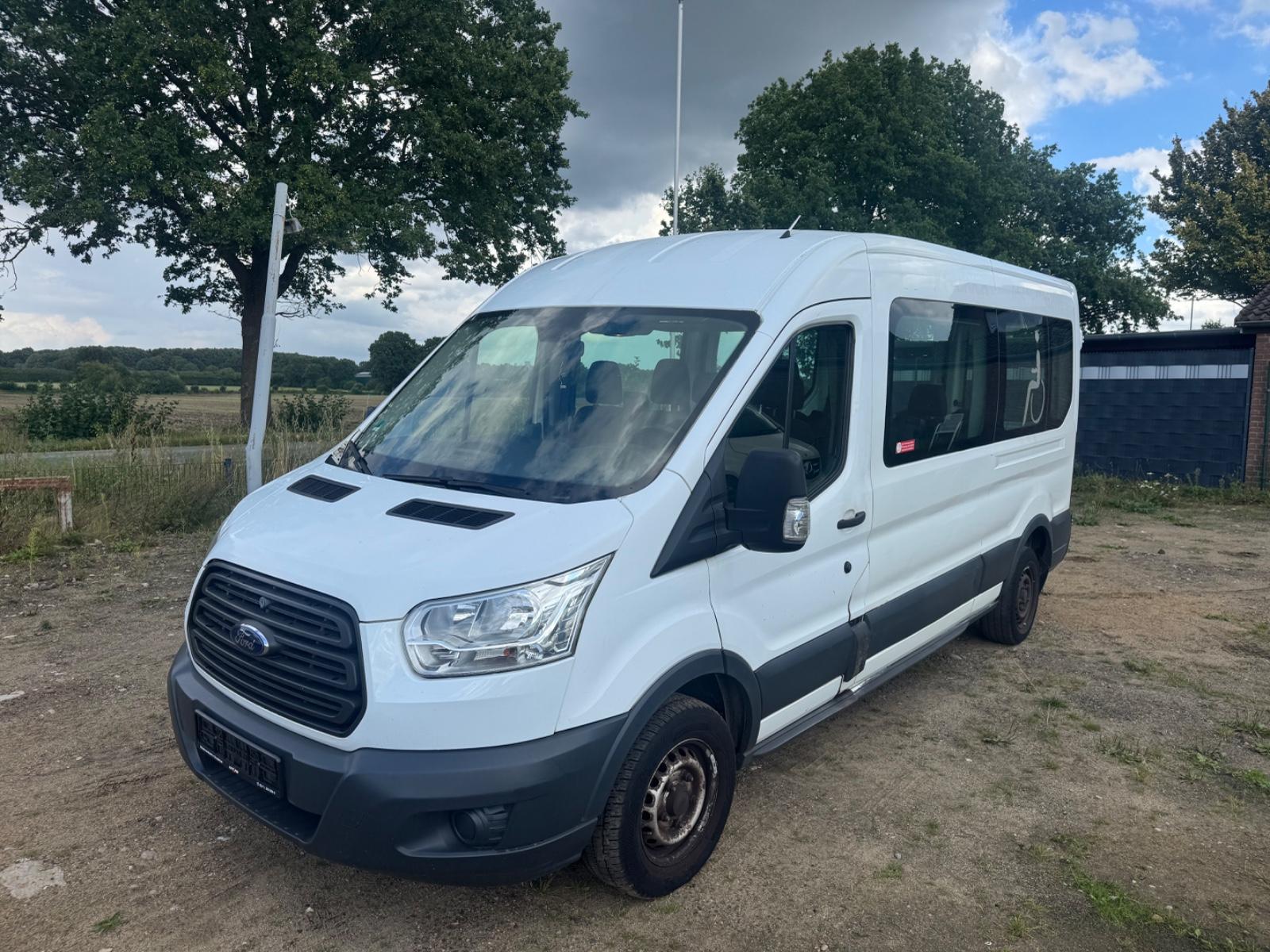 Ford Transit*Lang-Hoch*9-Sitzer*Klima*Weiß-Met