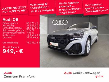 Audi Leasingangebot: Audi Q8 45 TDI quattro tiptronic Matrix-LED Tempomat