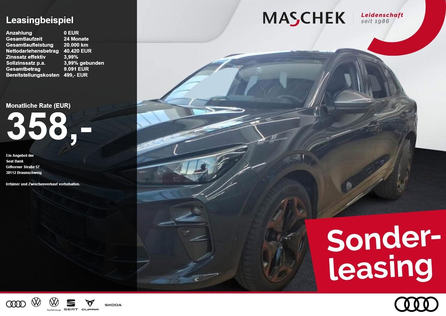 Cupra Terramar VZ 2.0 TSI Sonderleasing Matrix TopView