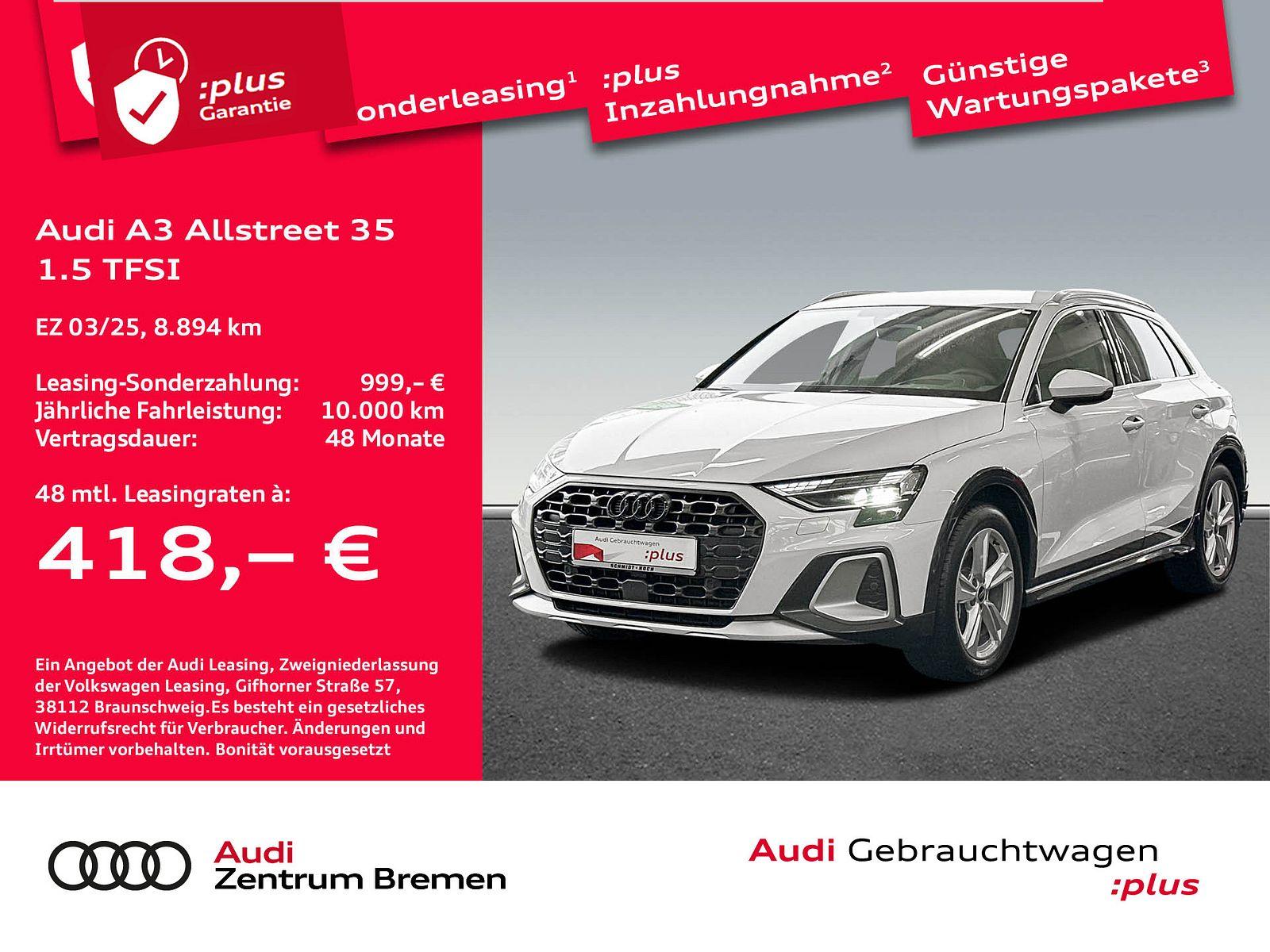 Audi A3 ALLSTREET 35 1.5 TFSI AHK SONOS RFK NAVI DAB