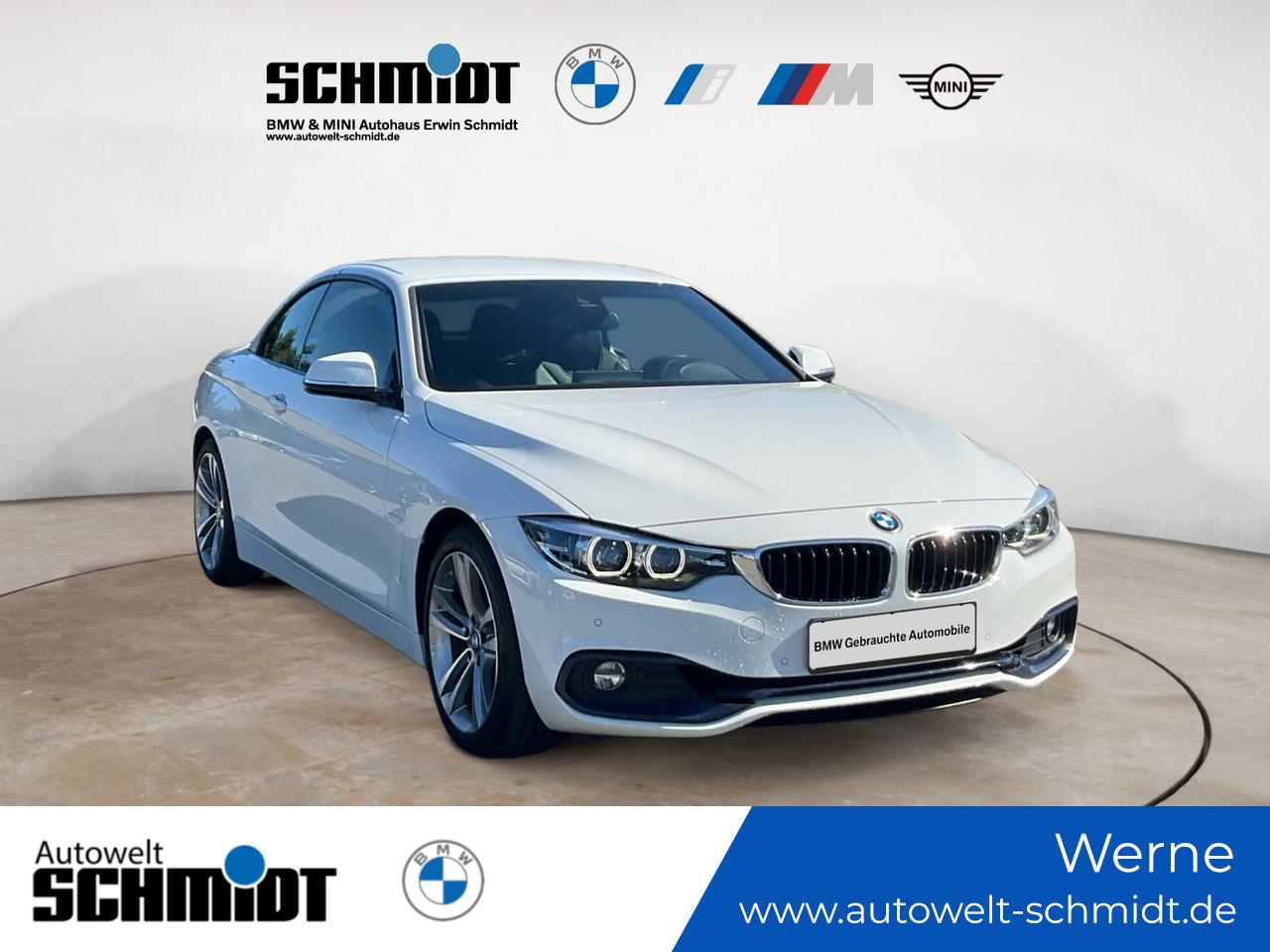 BMW 420i Cabrio Sport Line + GARANTIE
