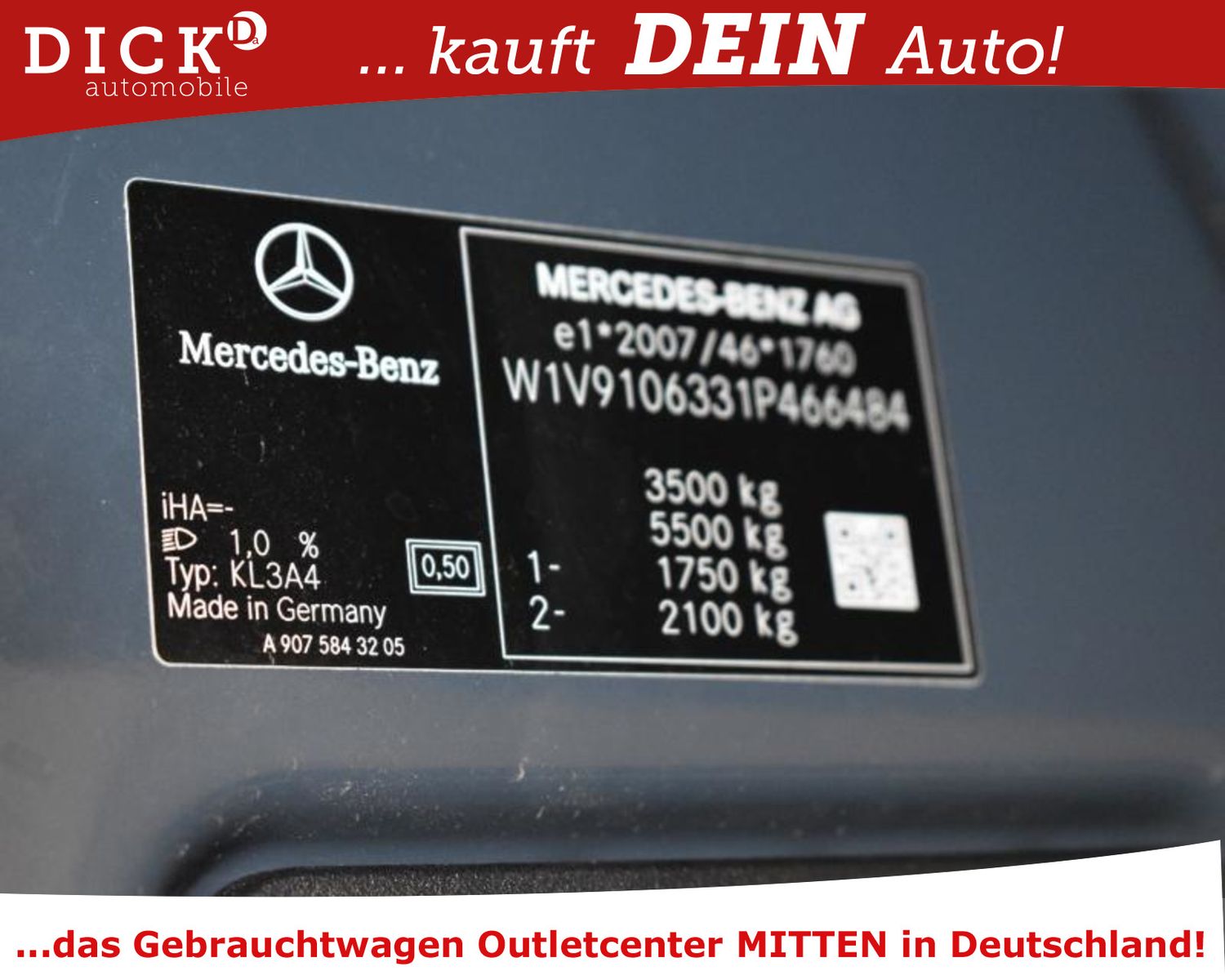 Fahrzeugabbildung Mercedes-Benz Sprinter 315 CDI FWD L2  LED/NAVI/ACC/DAB/360°