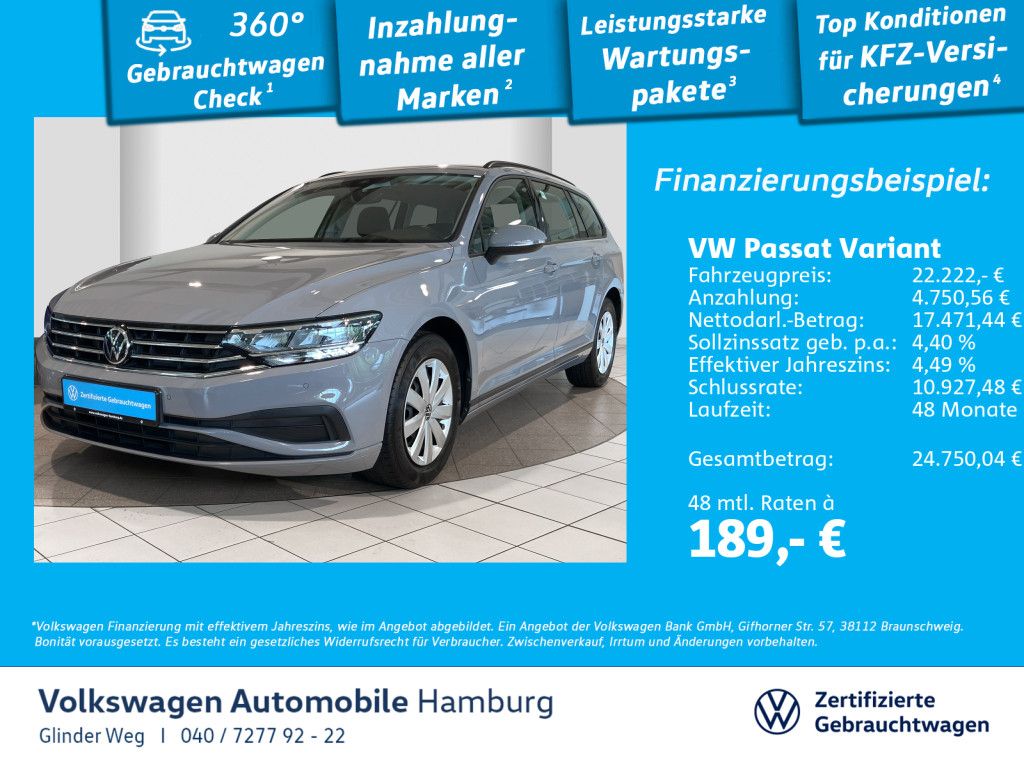 Volkswagen Passat Variant 1.5 TSI DSG Conceptline PDC LED N