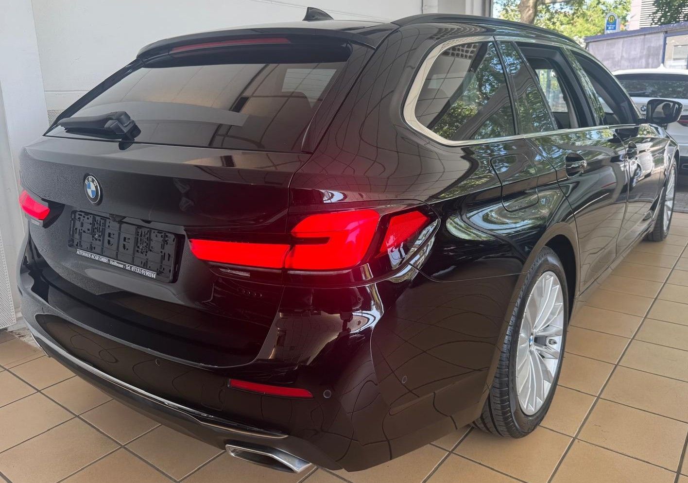 BMW 520 d Luxury Line 1.Hand HuD Digital Kamera Key foto 3