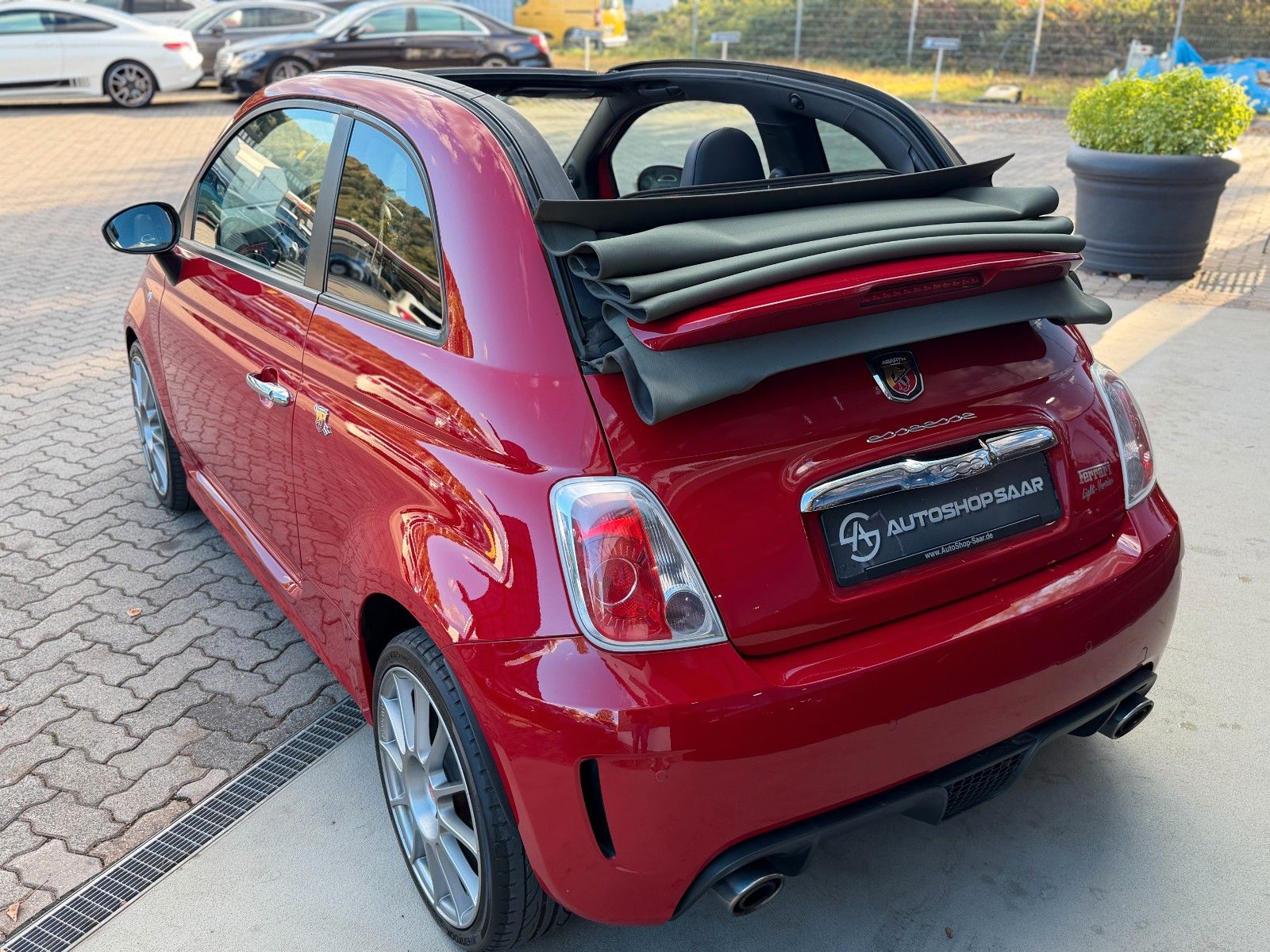 ABARTH 500C 500C Cabrio 1-HAND/AUT/PDC – Ansicht 6