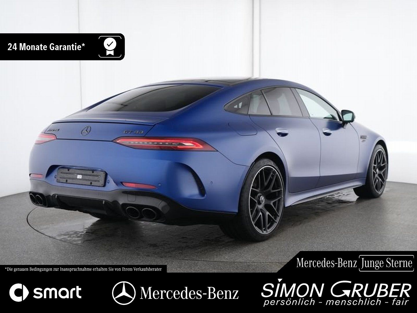 Fahrzeugabbildung Mercedes-Benz GT 43 4M+ AMG V8Style magno Pano Nappa HUD AHK