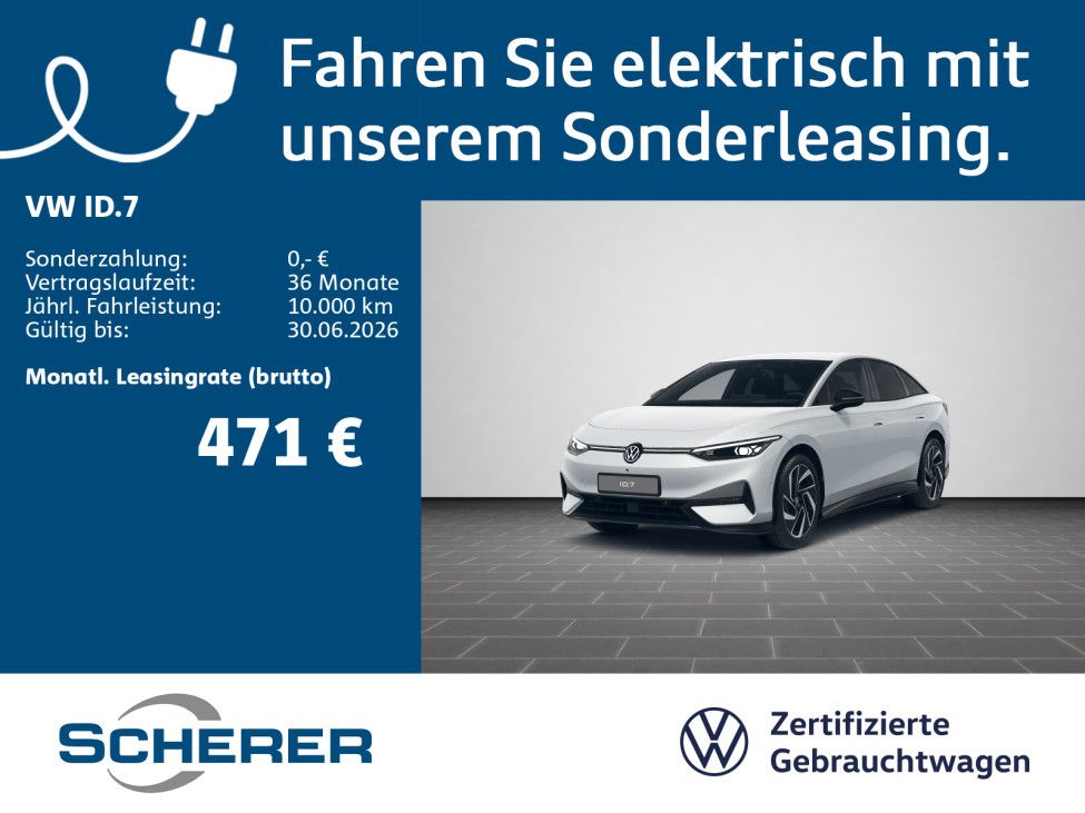 ID.7 Pro 210kW NAVI 360° KAMERA MATRIX-LED SHZ