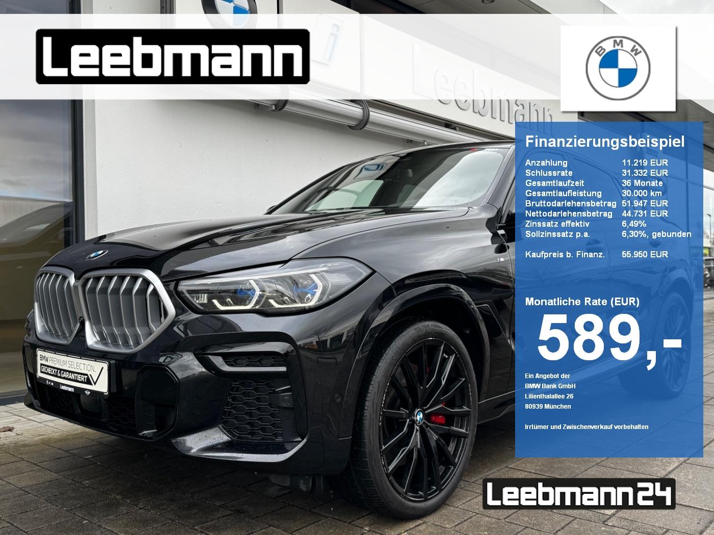BMW X6 xDrive40d M-Sport LuftFW/AHK/HUD/GSD GARANTIE