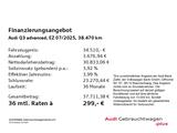Audi Q3 advanced 35 TDI S tronic *ACC*AHK*R-KAM*18''* - Audi Q3 Jahreswagen