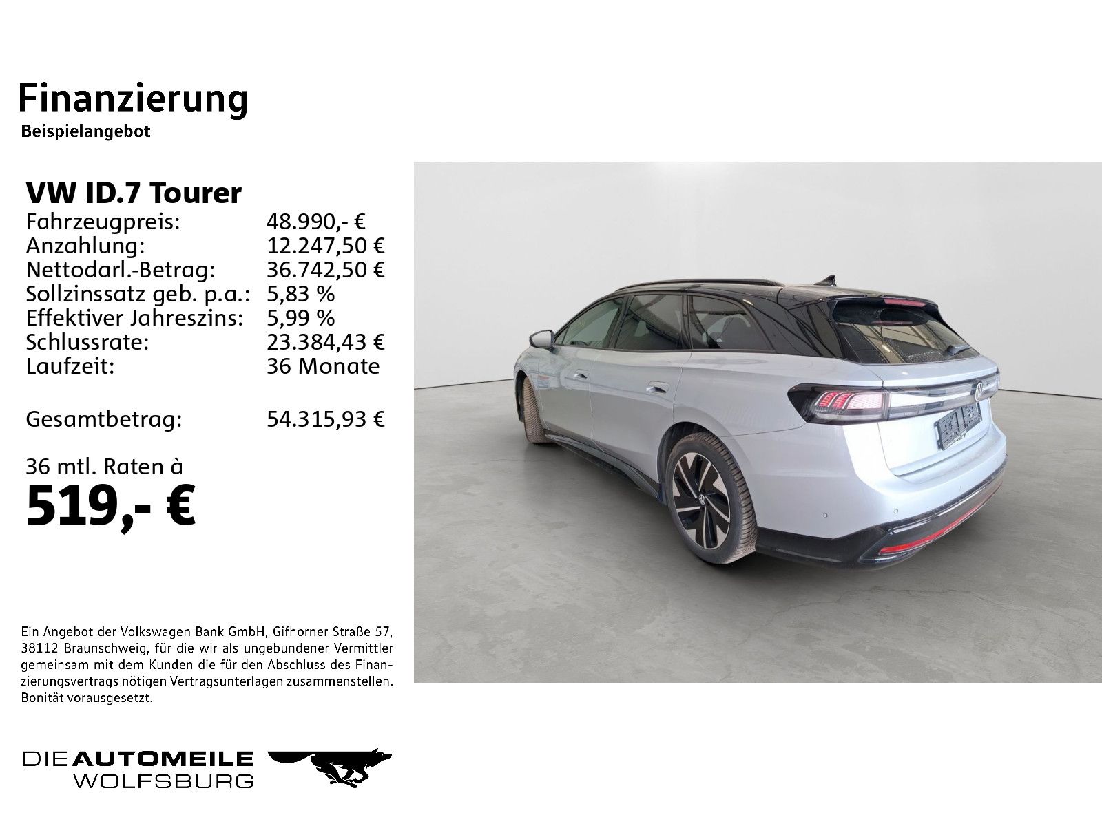 Volkswagen ID.7 Tourer Pro S WäPu AHK DCC NAVI MATRIX foto 2