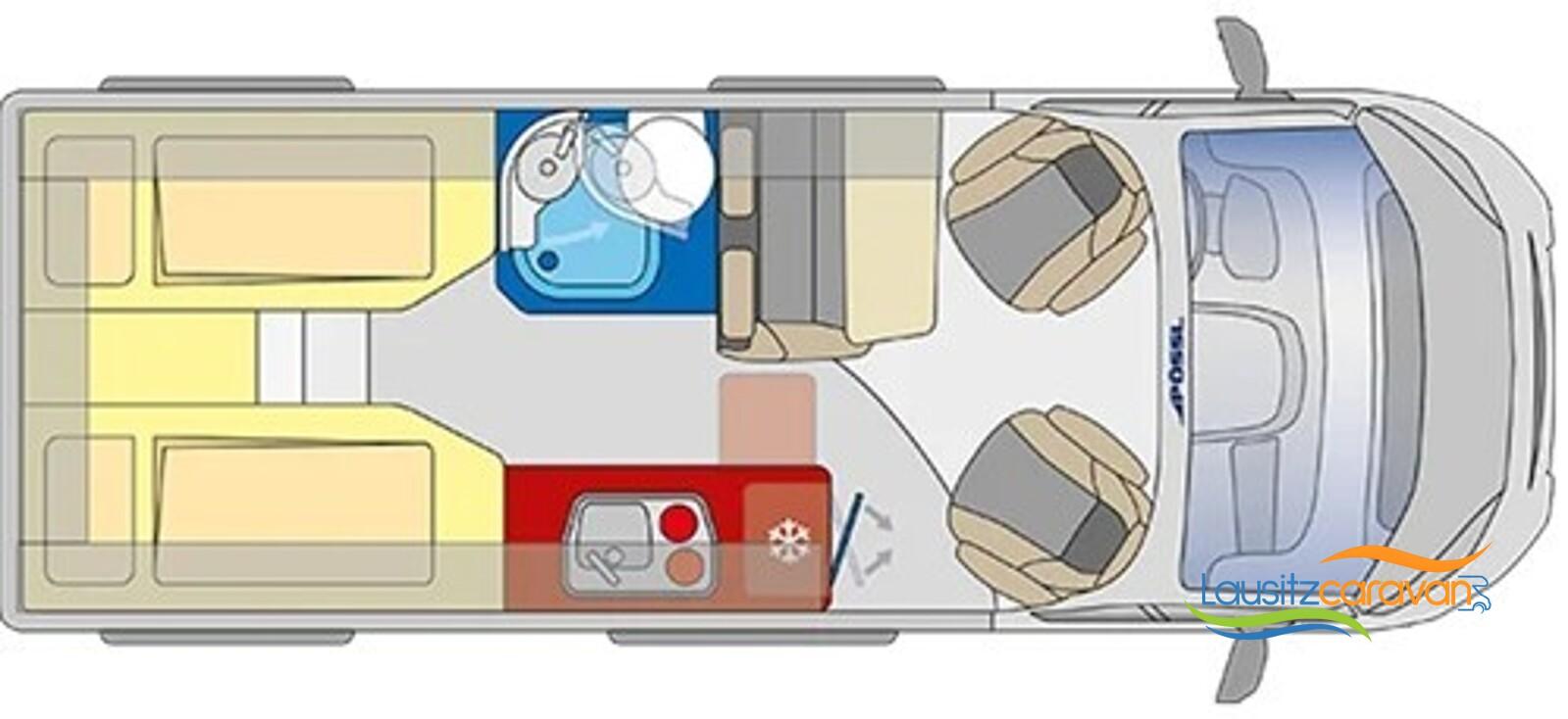 Pössl Summit 600 L Citroen Premium-Paket Hybrid-Heiz.