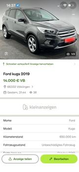 Ford Kuga titanium - Ford Kuga: Van