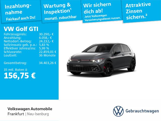 Volkswagen Golf VIII GTI 20 TSI DSG NAV IQLight PANO APP 2024