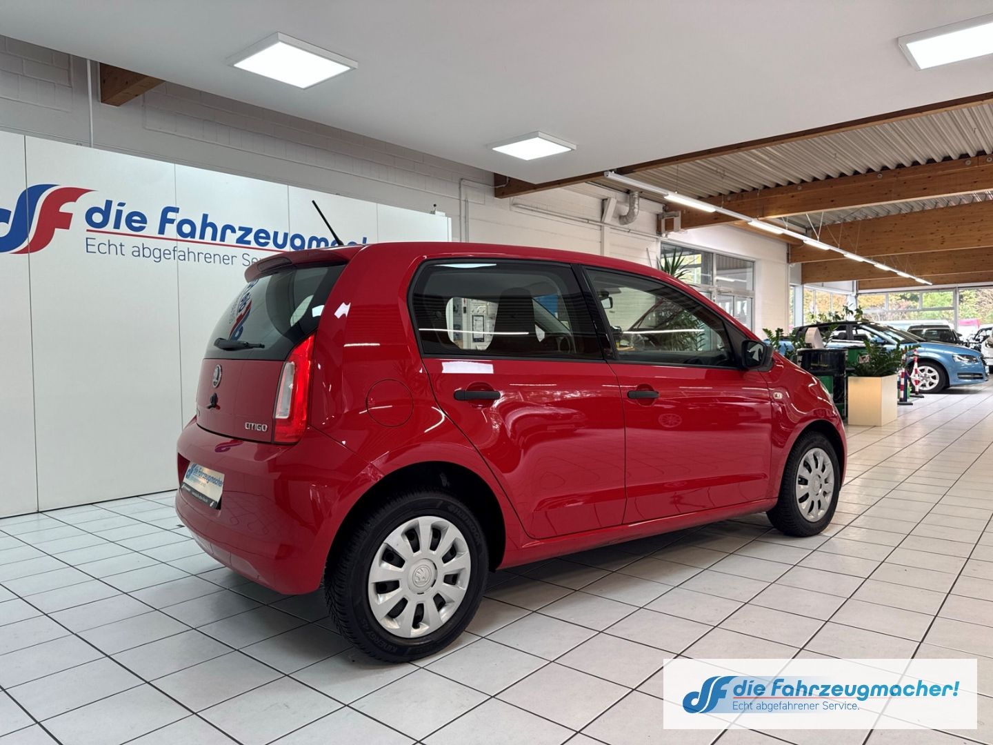 Fahrzeugabbildung SKODA Citigo Active Berganfahrass. GA Klima teilb.Rück