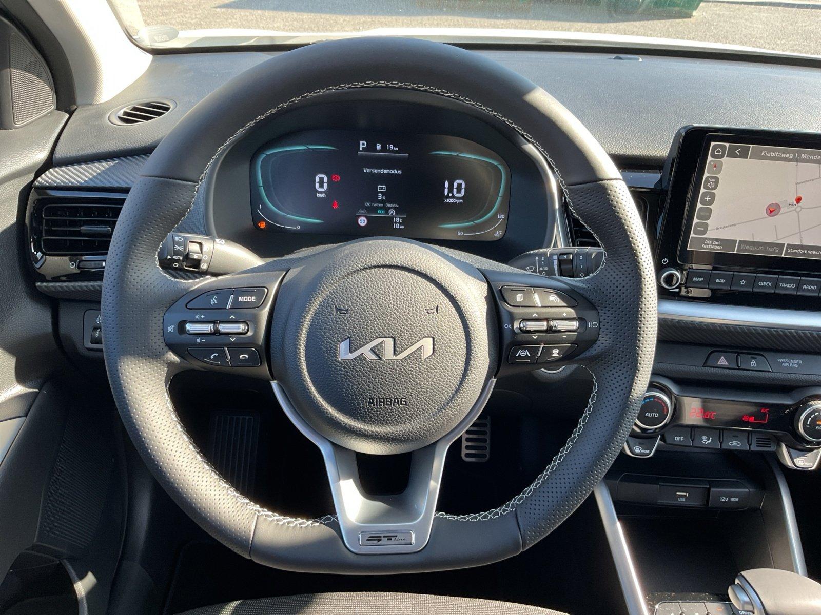 Kia Stonic 1.0 GT LINE DCT TECHNIK NAVI TEMPOMAT, миниатюра 13