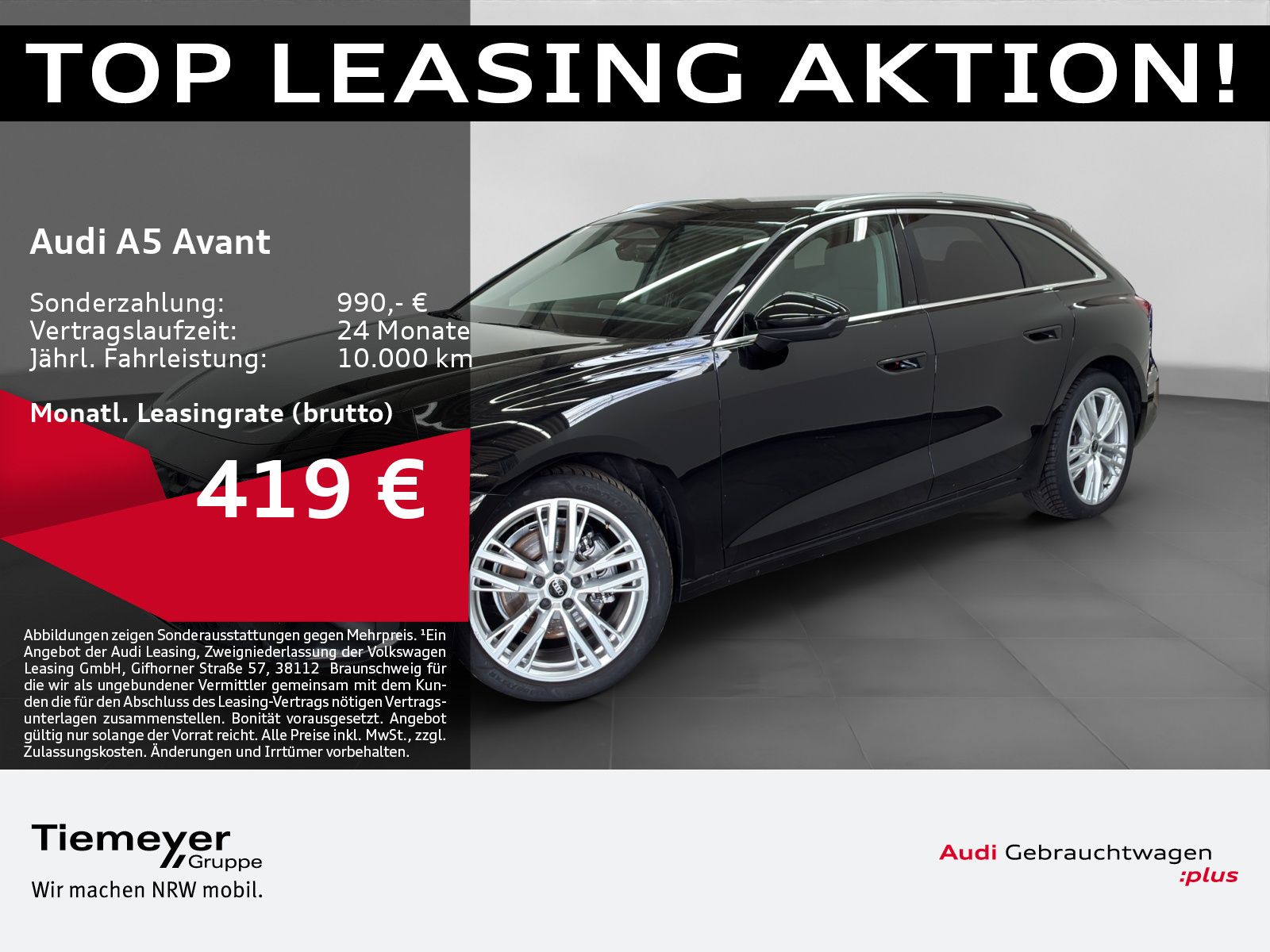 Audi A5 Avant TFSI Q LM18 LEDER BF-DISPLAY AHK MATRIX