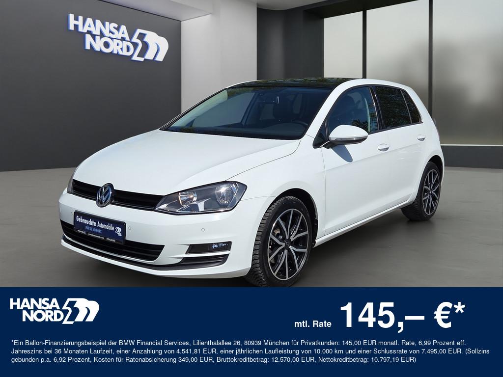 Volkswagen Golf VII TSI NAVI PANO SPORTSITZ PDC SHZ ALU