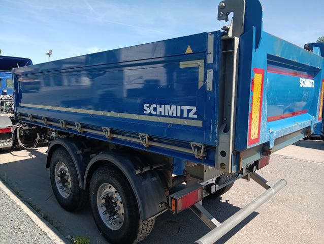 Schmitz Cargobull ZKI 18 Tandem 3-Seiten Kipper ALU ALCOA Rollplan