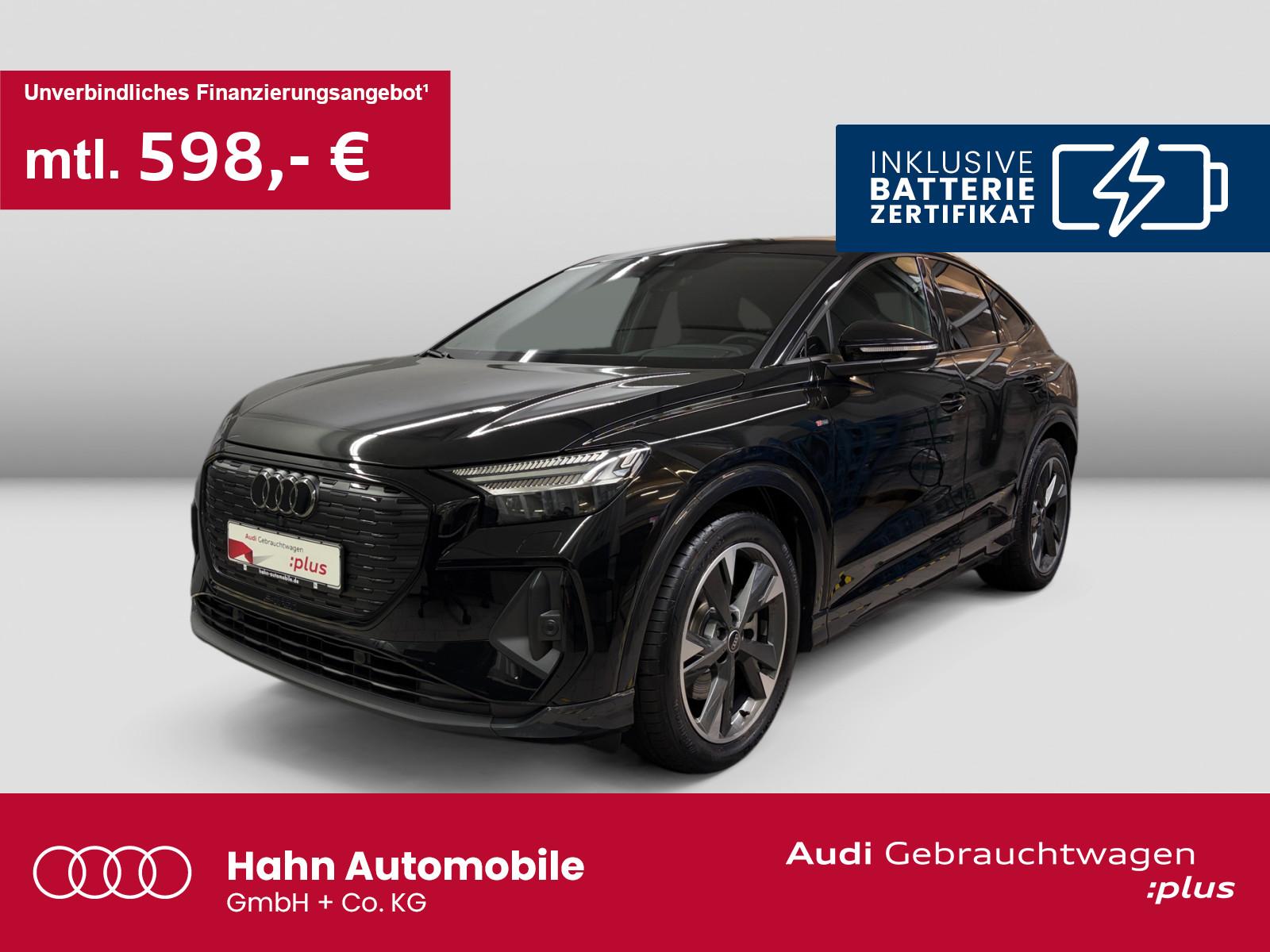 Audi Q4 Sportback e-tron 45 S line AHK Matrix HUD Nav