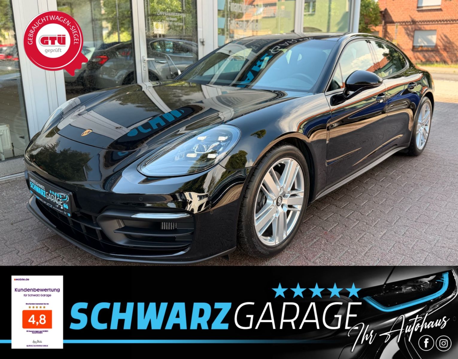 Porsche Panamera*SHZ*NAVI*LEDER*CARPLAY*1.HAND* foto 1