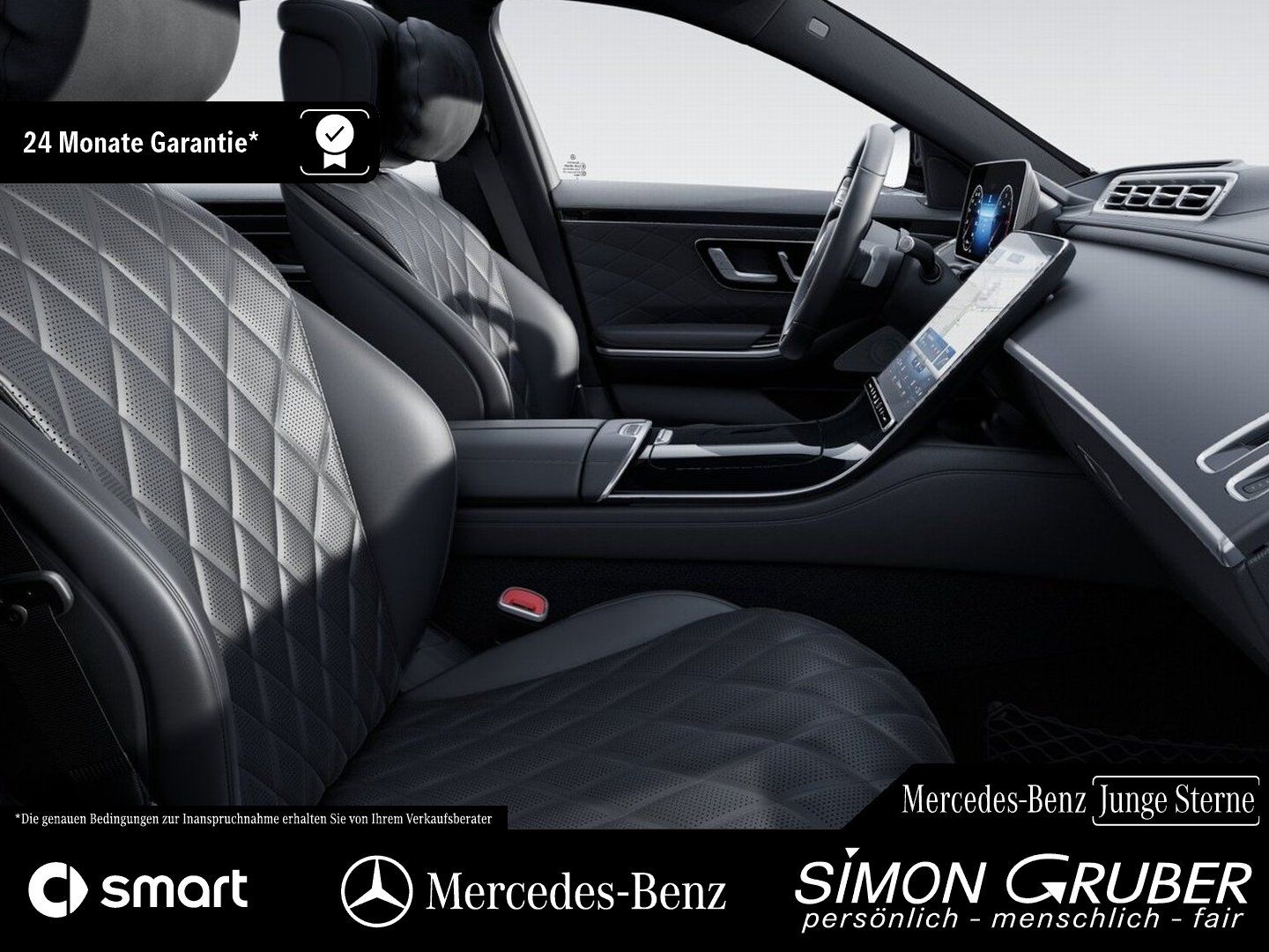 Fahrzeugabbildung Mercedes-Benz S 450 e AMG Chauffeure 4*Massage Guard 360 Burm