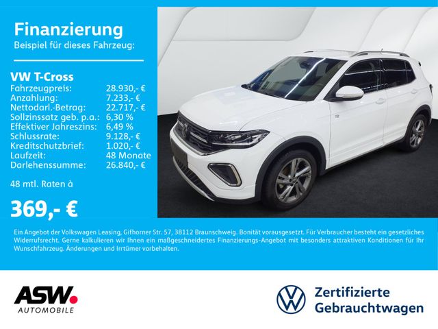 Volkswagen T-Cross R-Line 1.5 TSI DSG Navi LED ACC RFK AHK