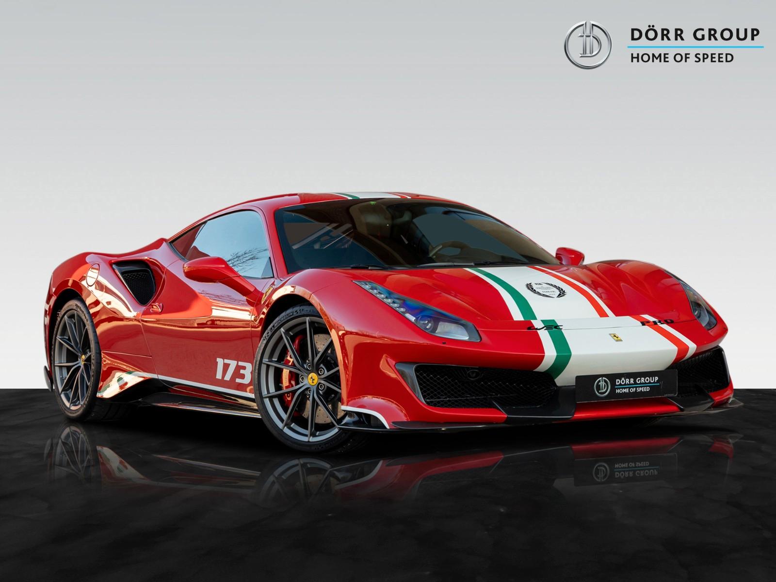 Ferrari 488 Pista Piloti | TAILORMADE  | Carbon Seats