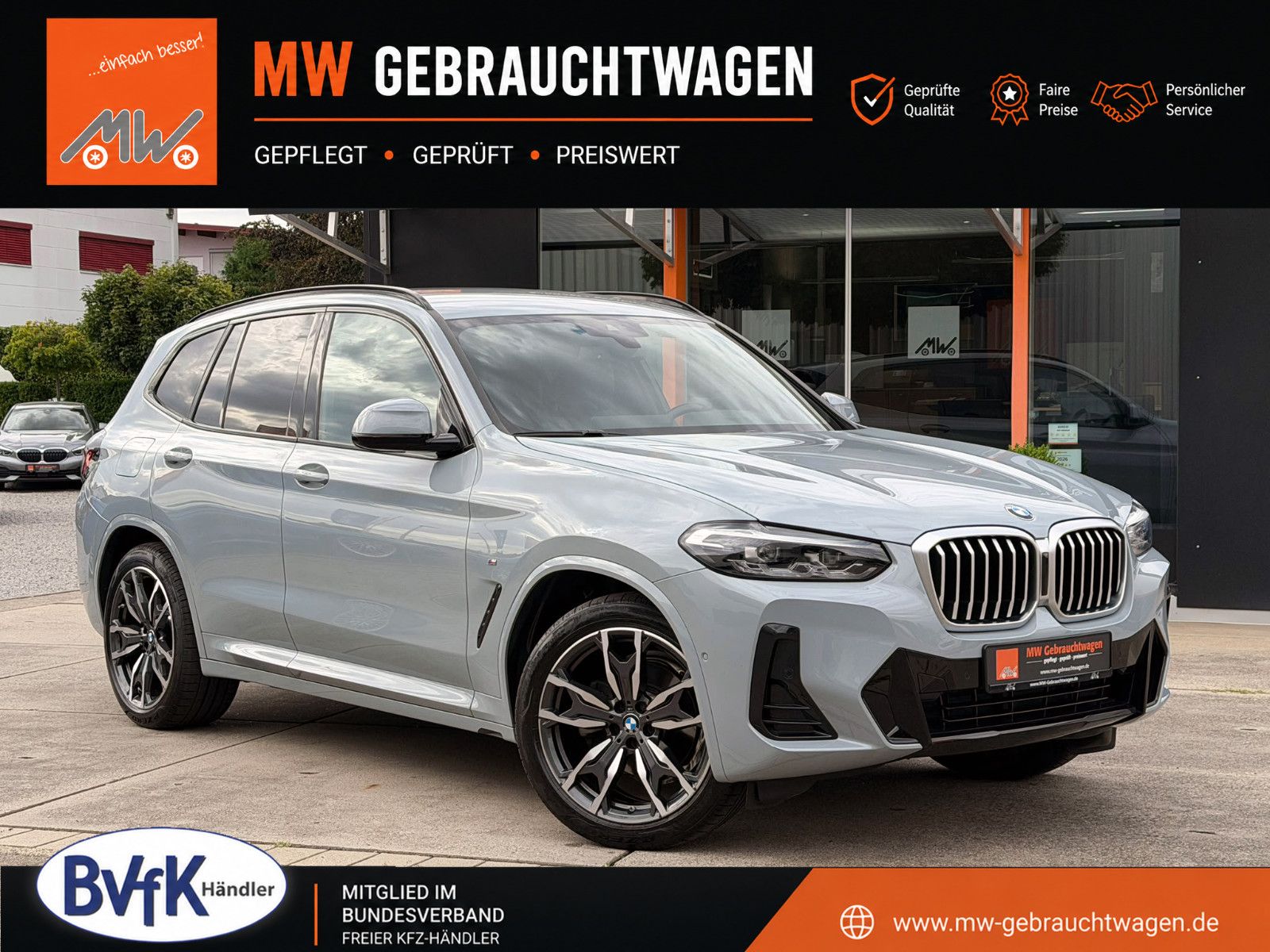 Fahrzeugabbildung BMW X3 xDrive20i M-Sport KAM H&K AHK LED HUD CarPlay