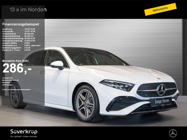 Mercedes-Benz A 220 d , AMG KAMERA SPUR PANO AHK PDC SHZ