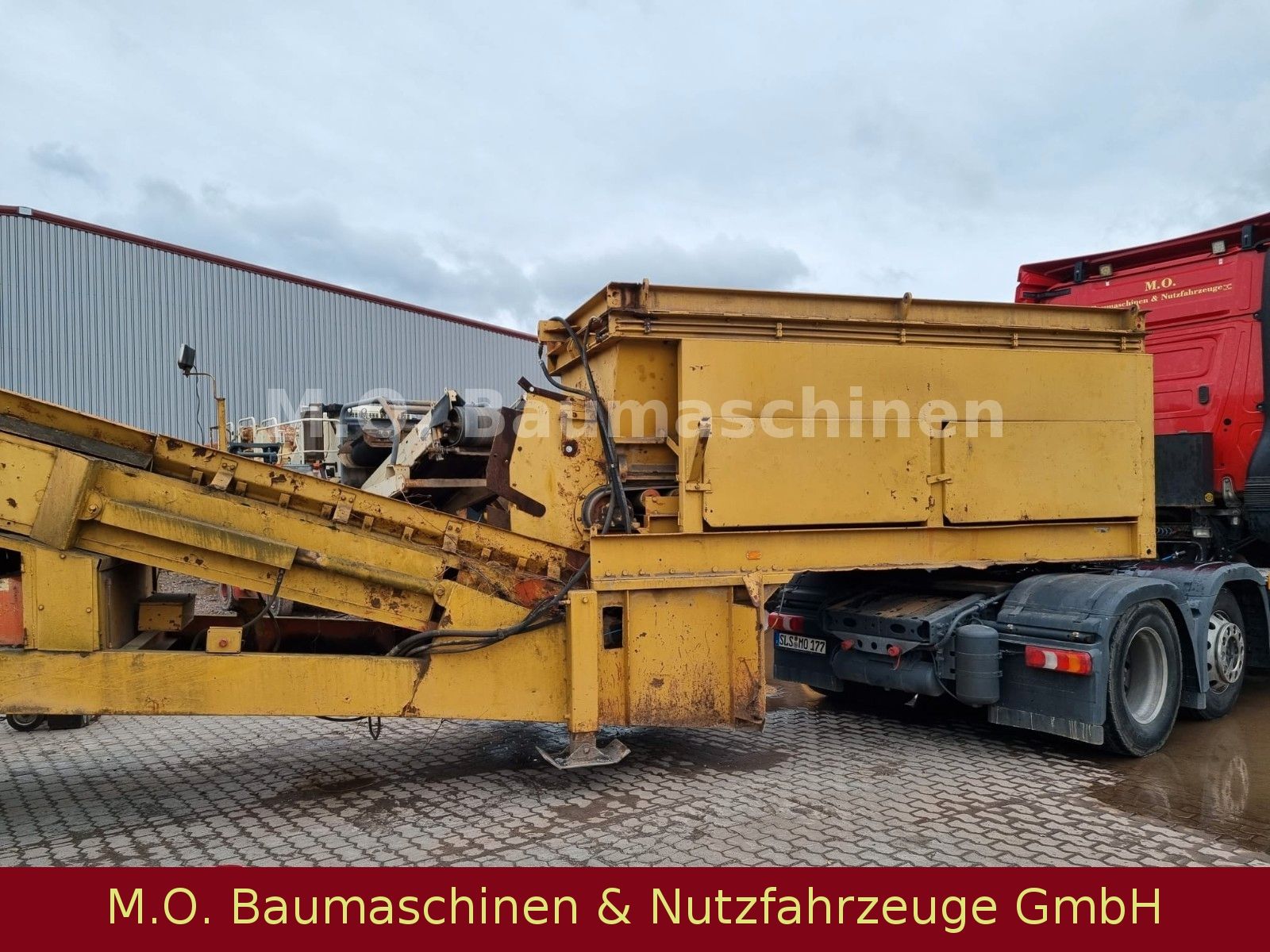 Fahrzeugabbildung Terex Finlay 393 /Mobile Siebanlage/