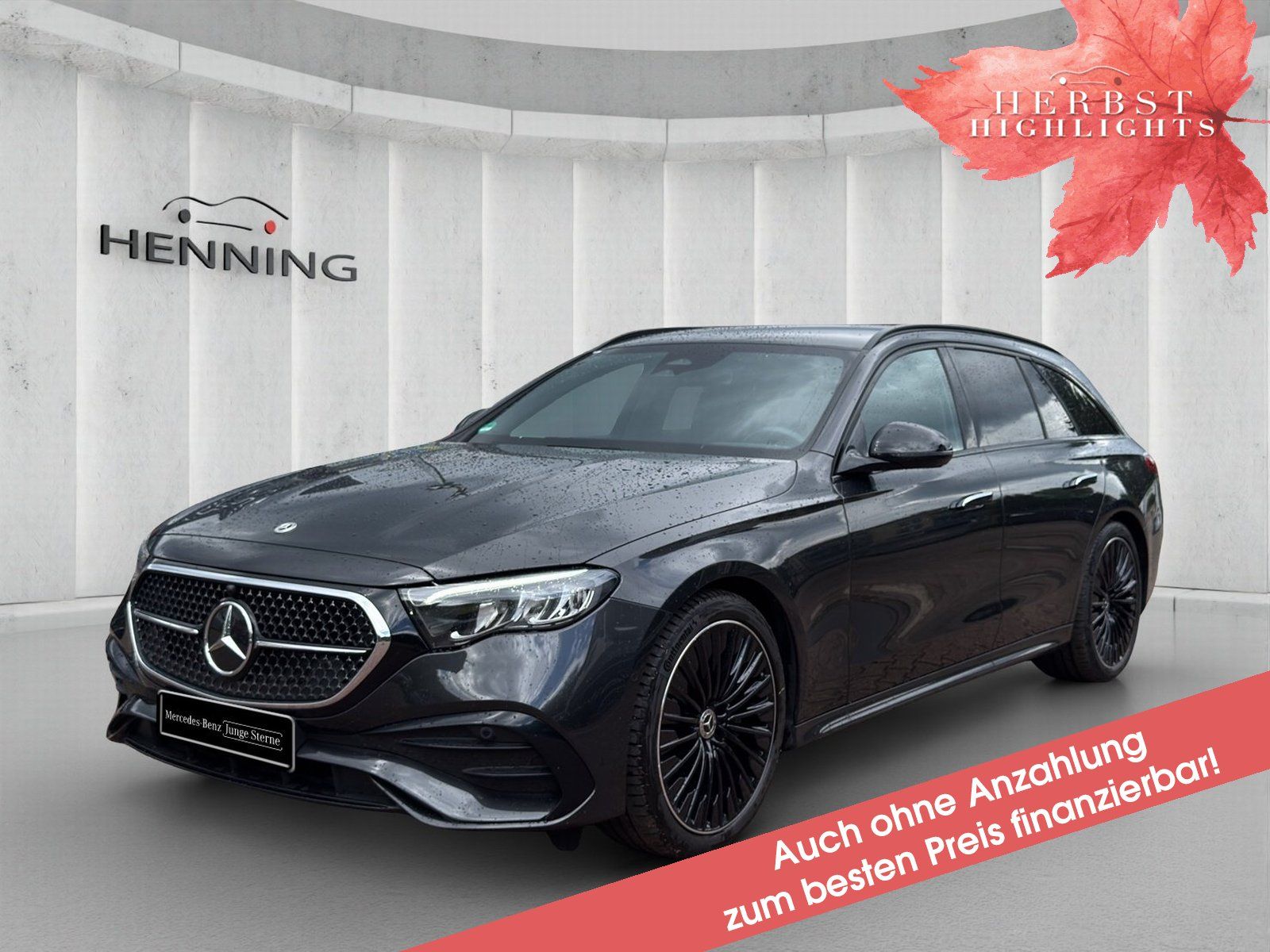 Mercedes-Benz E 220 d T AMG Night Distronic Totw. Kame AHK 20"